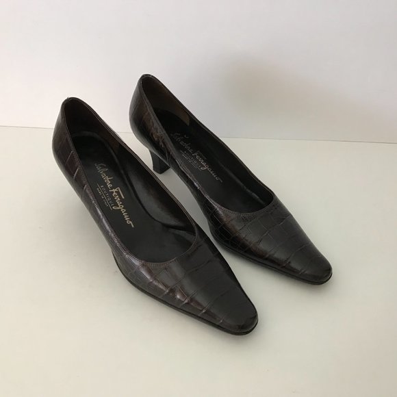 Salvatore Ferragamo Leather Boutique (Heels) Shoes - Picture 2 of 9